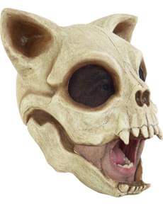 Katt Kranium Maske til Voksne
