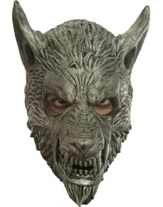 Silver Werewolf Mask for Adults