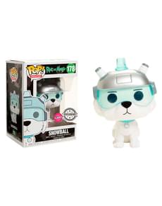 Funko POP! Snowball Flocked Exclusive - Rick & Morty