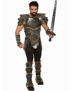 Maskeraddräkt kämpande viking vuxen