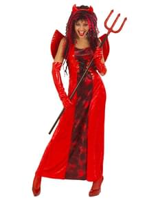 Womens Gothic She Devil Costume