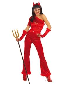 Costume da diavolessa luminosa da donna