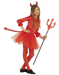 Déguisement de diablesse moderne pour fille