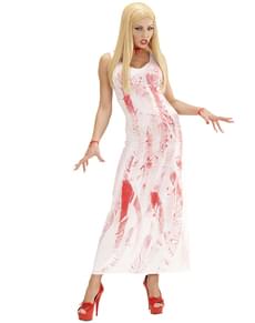 Blutbeflecktes Mädchen-Kostüm für Damen sexy