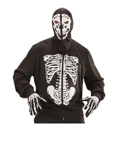 Mortal Skeleton Costume with Hood