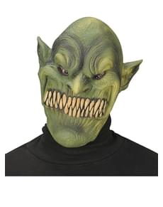 Groene bezet dwergmasker