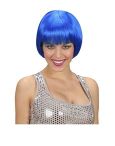 Peruca rave azul