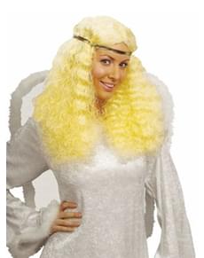 Peruca cabeleira comprida Anjo