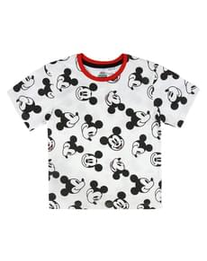 T-shirt Mickey Mouse manches courtes blanc enfant - Disney