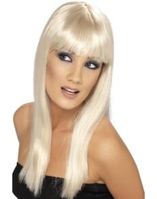 Blond glamurozna lasulja s frufrujem