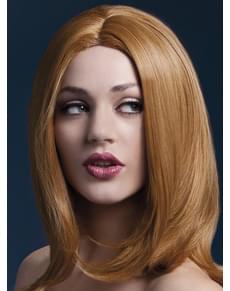 Perruque Sophia acajou