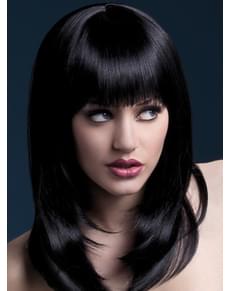 Black Tanja wig