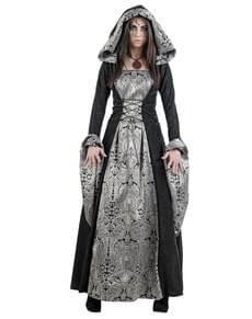 Mysterious medieval lady costume