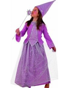Fato de fada malva para menina