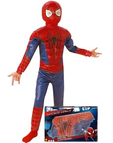 Costume da The Amazing Spiderman 2 per bambino in scatola