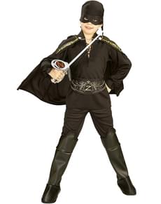 Disfraz de El Zorro para niño en caja