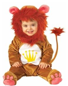 Déguisement lion peluche bébé