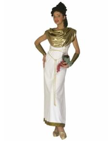 Greek goddess costume for a woman