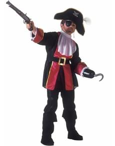 Fato de capitão pirata para menino