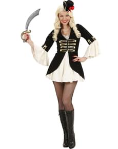 Kostium piratka kapitanka damski