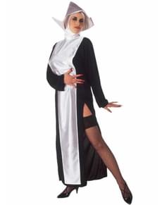 Nun opportunist costume for a woman