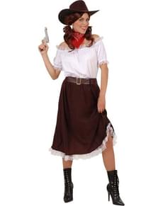 Fato de cowgirl coldre para mulher