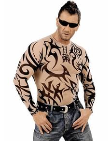 Cilšu tetovējums tshirt vīrietim