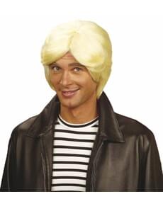 Blonde pruik Claude Francois
