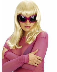 Parochňa blond s rovným okrajom