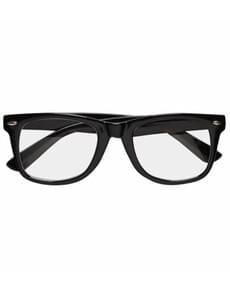 Gafas negras de hipster