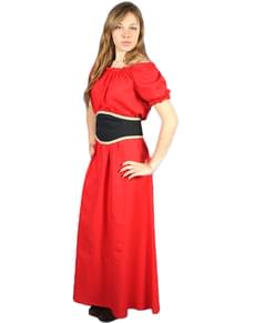 Disfraz de Gisla medieval para mujer
