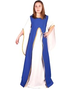 Fato de Minerva medieval para menina