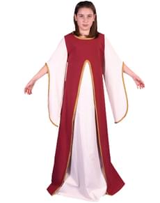 Fato de Minerva medieval para menina