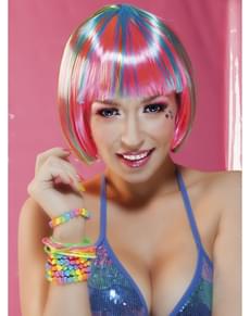 Peluca Pebbles para mujer