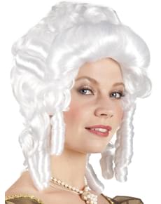 Pruik barok dame voor vrouw