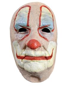 Mască de clovn bătrân face mask