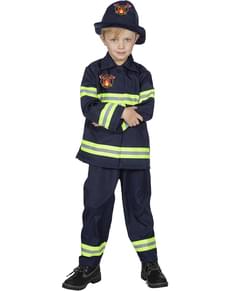 Brave Firefighter Costume for Boys