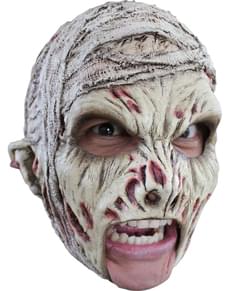 Mummy latex mask with teeth