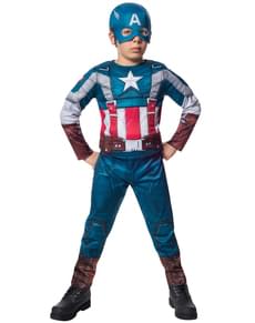 Captain America The Winter Soldier Retro Captain America deluxe costume for a child