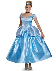 Fato de Cinderela prestige para mulher