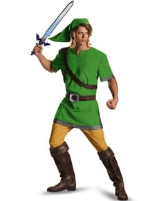 Fato de Link de Legend of Zelda para adulto