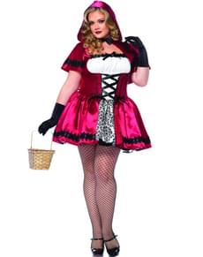 Costume da cappuccetto gotica donna taglie forti