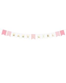 „Baby Boy“ Baner, Pink