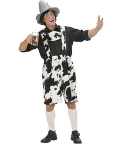 Άνδρες συν μέγεθος τιρολέζικου lederhosen φορεσιά