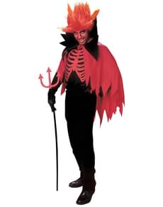 Disfraz de diablo sombrío para hombre talla grande
