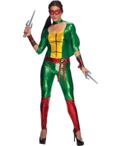 Womens sexy Raphael Teenage Mutant Ninja Turtles costume