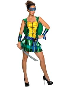 Costume Leonardo Tartarughe Ninja sexy donna