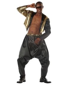 Fato de Raper old school para homem