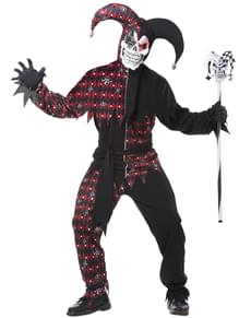גברים Sinister Jester תלבושות