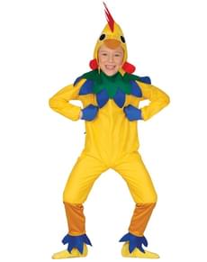 Disfraz de pollito para niños